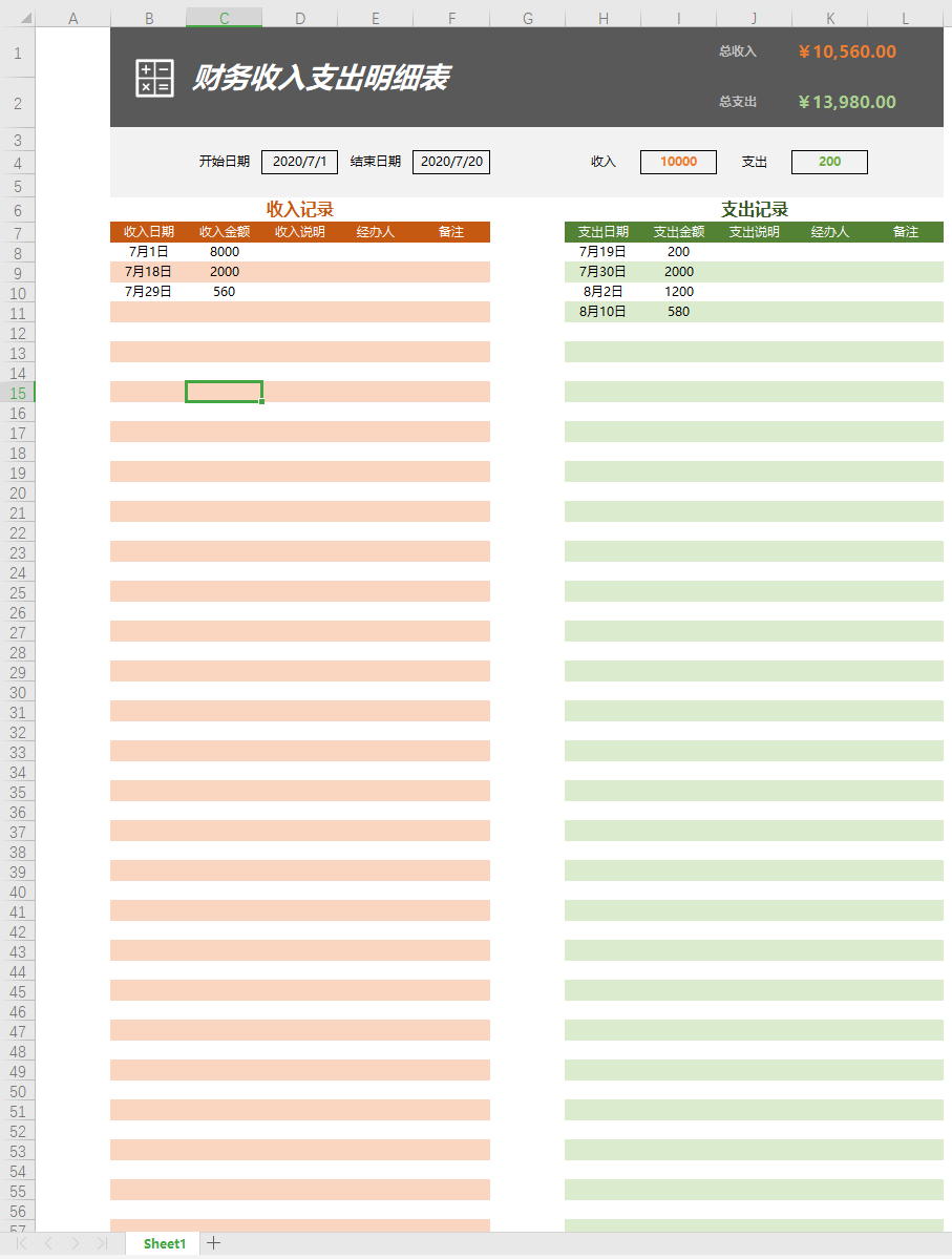 财务收入支出明细表：精准掌控财务流的 Excel 助力法宝