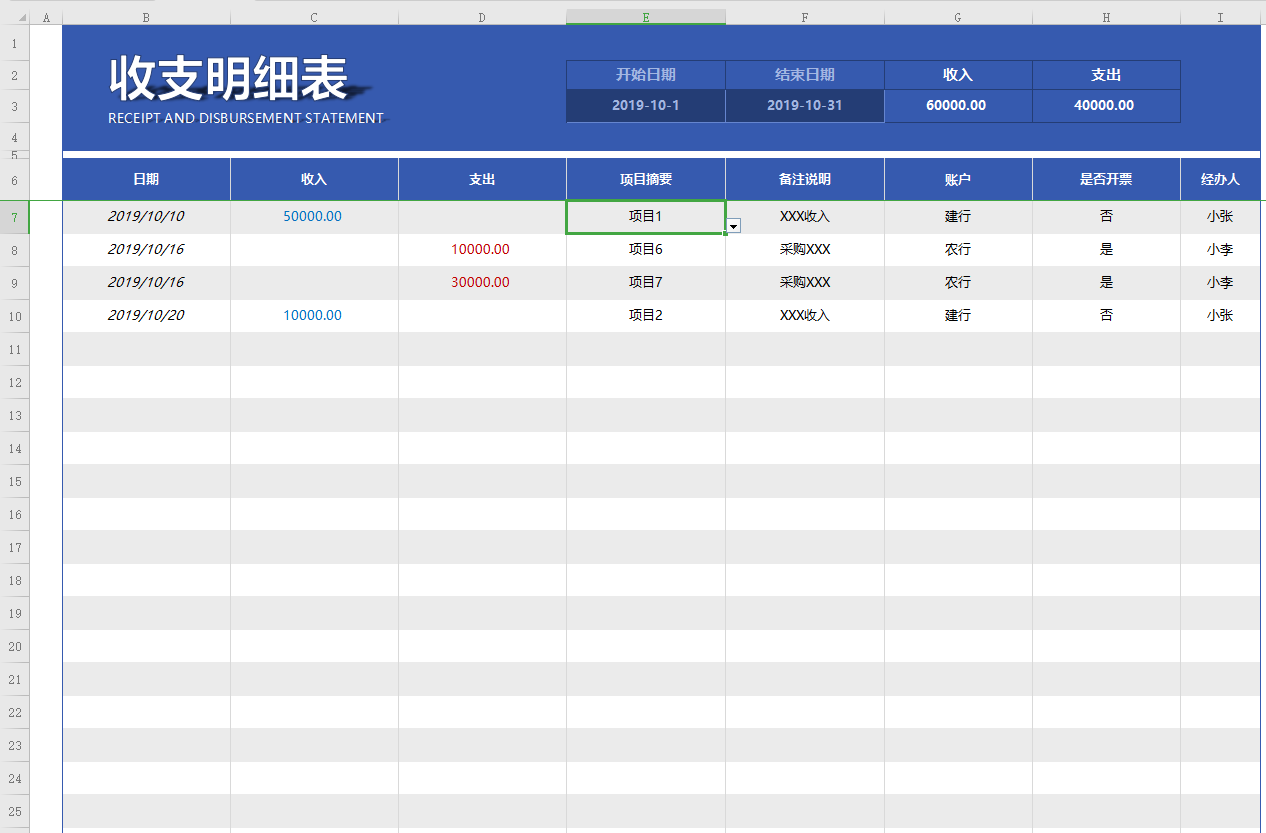 收支明细表：清晰财务轨迹的 Excel 构建指南与资源汇总